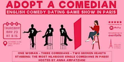 English Comedy in Paris - The Dating Game Show logo