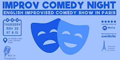 Improv Comedy Night | An English Interactive Show in Paris logo