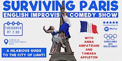Surviving Paris! | English Improv Comedy Night logo