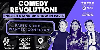 Comedy Revolution - English Stand-Up Show in Paris logo
