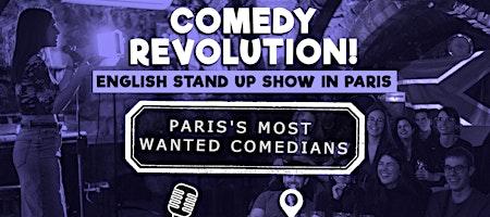 Comedy Revolution | English Stand-Up Show in Paris logo