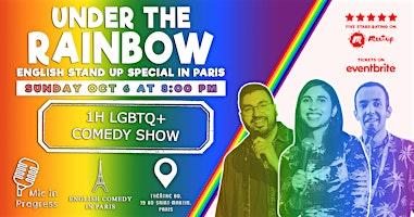 LGBT+ Stand-Up Comedy Show in English - Paris Pride Night logo