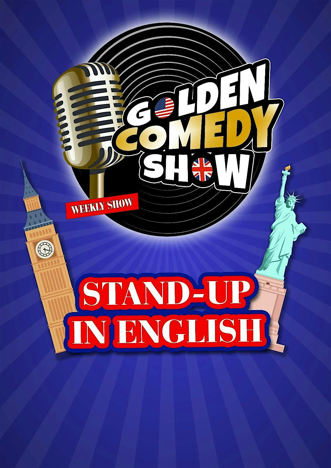 Golden Comedy Show : Stand-Up In English logo